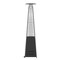 Flash Furniture Sol Patio Outdoor Heating-Black Stainless Steel Pyramid 42,000 BTU Propane Heater w/Wheels NAN-FSDC-02-BK-GG - alternate 6